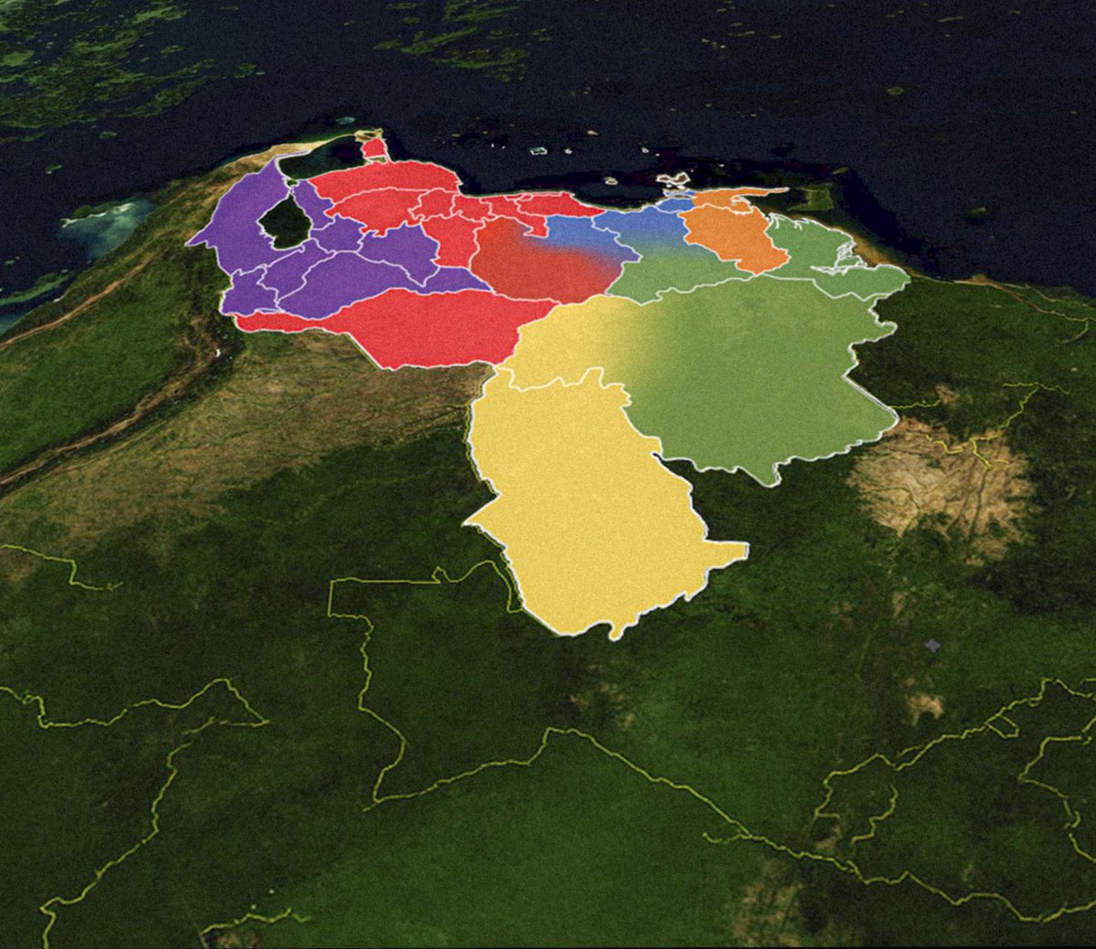 Mapa de cobertura nacional